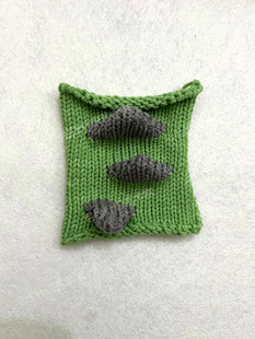 服装设计师艺术针织面料小样再造手摇横机创意针织布料改造成品