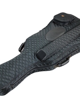 佩迪 PEDI 经典大提琴包保护套减重防水厚海绵2支琴弓黑色