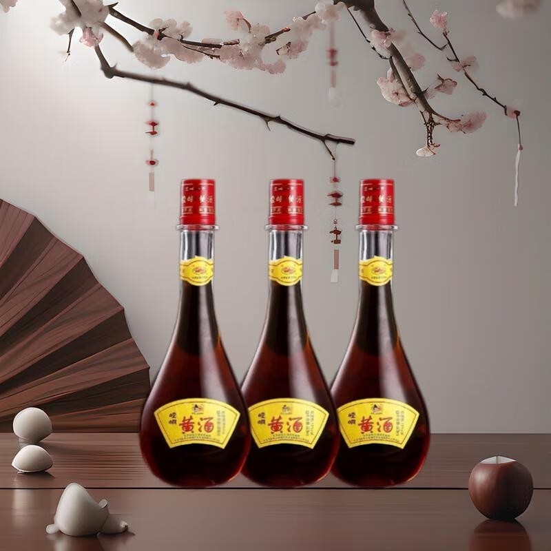 甘肃名酒平凉崆峒黄酒传统半甜型600ml包装节日生日节日好礼图片