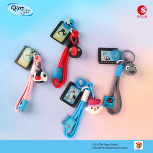 Pingu南极小故事挂饰可爱企鹅挂饰公仔经典动画搪胶挂件扭蛋盲盒