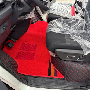 25款福田卡文乐福新能源客运版全包围脚垫 乐福450货车电车地脚垫