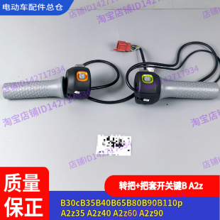 适用九号电动车B30C油门B80B35B40A2z转把 把套B90B110p开关组件