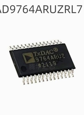 原装进口AD9764ARUZRL7丝印9764ARUZ TSSOP28 14位数模转换器芯片