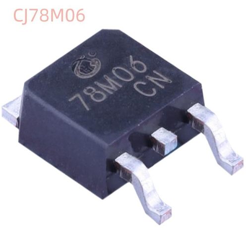 原厂配单CJ78M06全新CJ长电35V500mA三端稳压6.0V固定输出稳压器