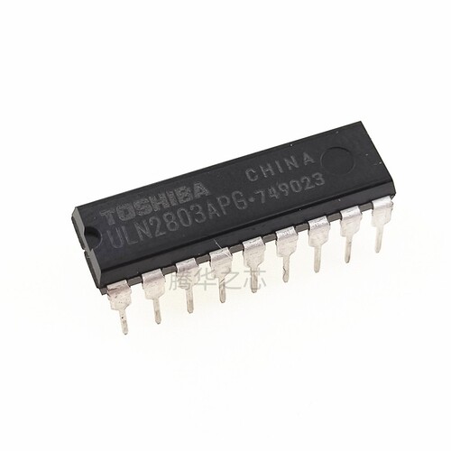 原装全新 ULN2803APG 直插DIP18封装  达林顿晶体管IC芯片