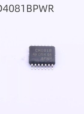 全新 CD4081BPWR 封装TSSOP-14 逻辑门芯片IC