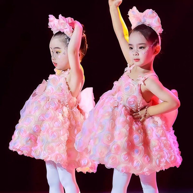 元旦儿童蓬蓬裙梦的眼睛演出服幼儿园纱裙公主裙女童舞蹈表演服装,童装/婴儿装/亲子装,儿童演出服,淘宝优惠券,粉丝福利购,淘宝优惠卷