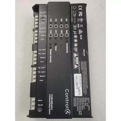 议价Control4 8路继电器模块，型号C4-DIN-8R