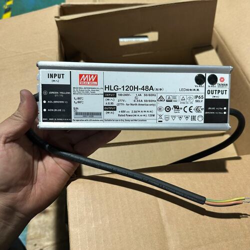 议价明纬HLG-120H-48A 台湾明纬LED电源48V25可维修