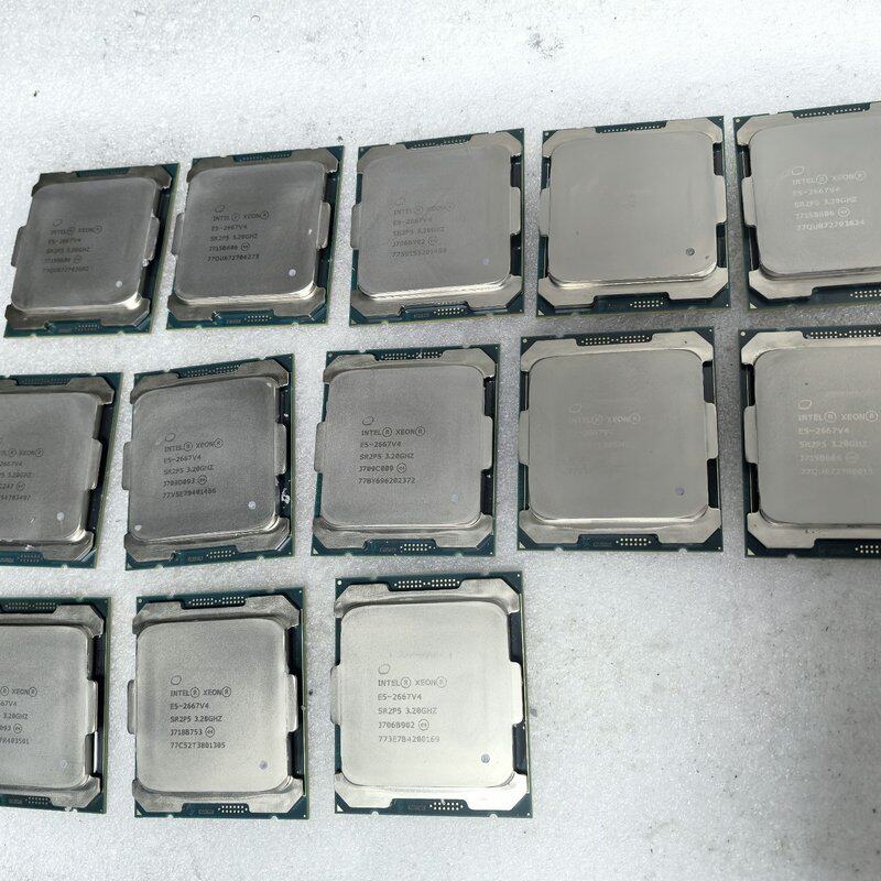 议价E5-2667V4 CPU 8核16线程 32G主频 支持可维修