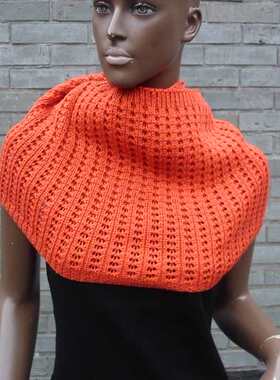 秋冬新款韩版百搭保暖黑白红绿黄灰色等多彩围巾毛线编织围脖