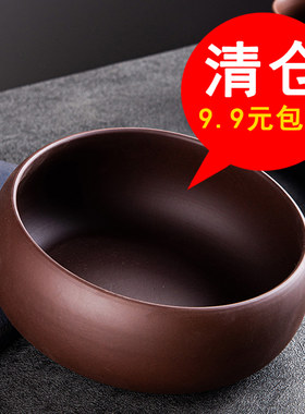 紫砂中式茶杯茶洗功夫茶具配件