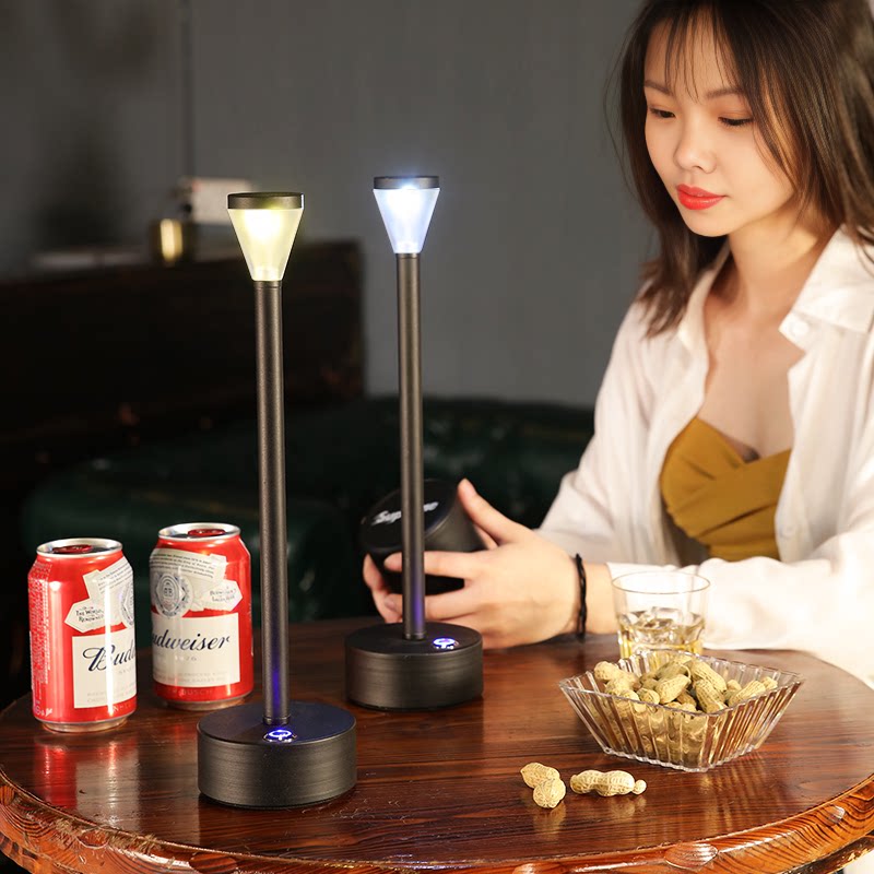 充电led酒吧台灯创意餐厅咖啡厅个性小夜灯清吧装饰氛围灯桌灯