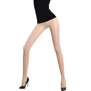 足倍健200D长丝袜女夏防勾丝耐磨黑色职业瘦腿肉色光腿神器连裤袜