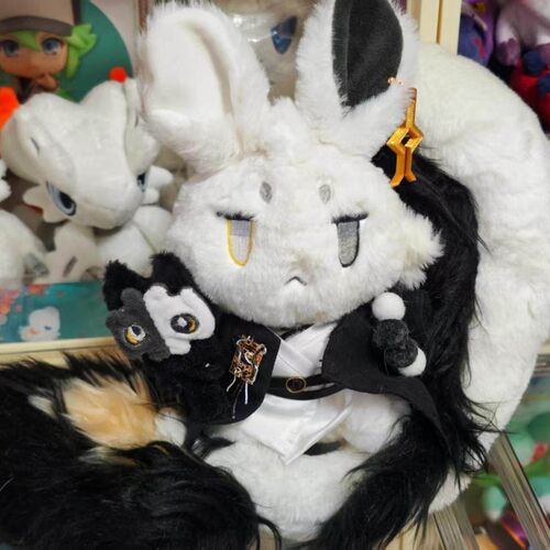 【限时首发】原创明日方舟望山山兔玩偶仿朝陇山兔属性棉花娃娃