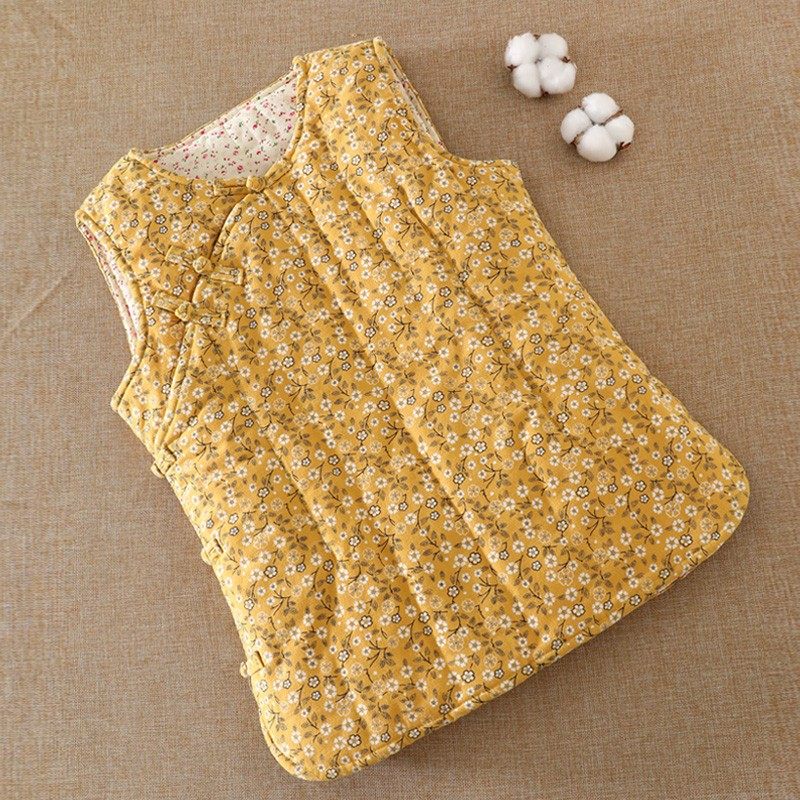 中式棉花盘扣马甲女 中国风复古马夹修身 文艺范坎肩背心内胆冬,女装/女士精品,马夹,淘宝优惠券,粉丝福利购,淘宝优惠卷