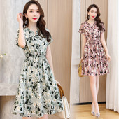 时尚 香莘料2020夏装 新款 连衣裙6601