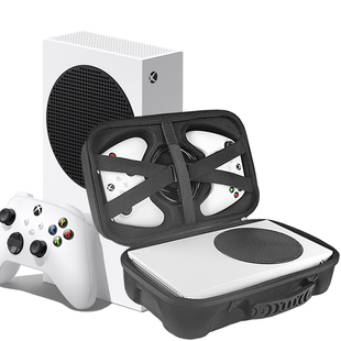 适微软Xbox Series S收纳包XSS硬壳收纳箱Series保护包配件手柄包