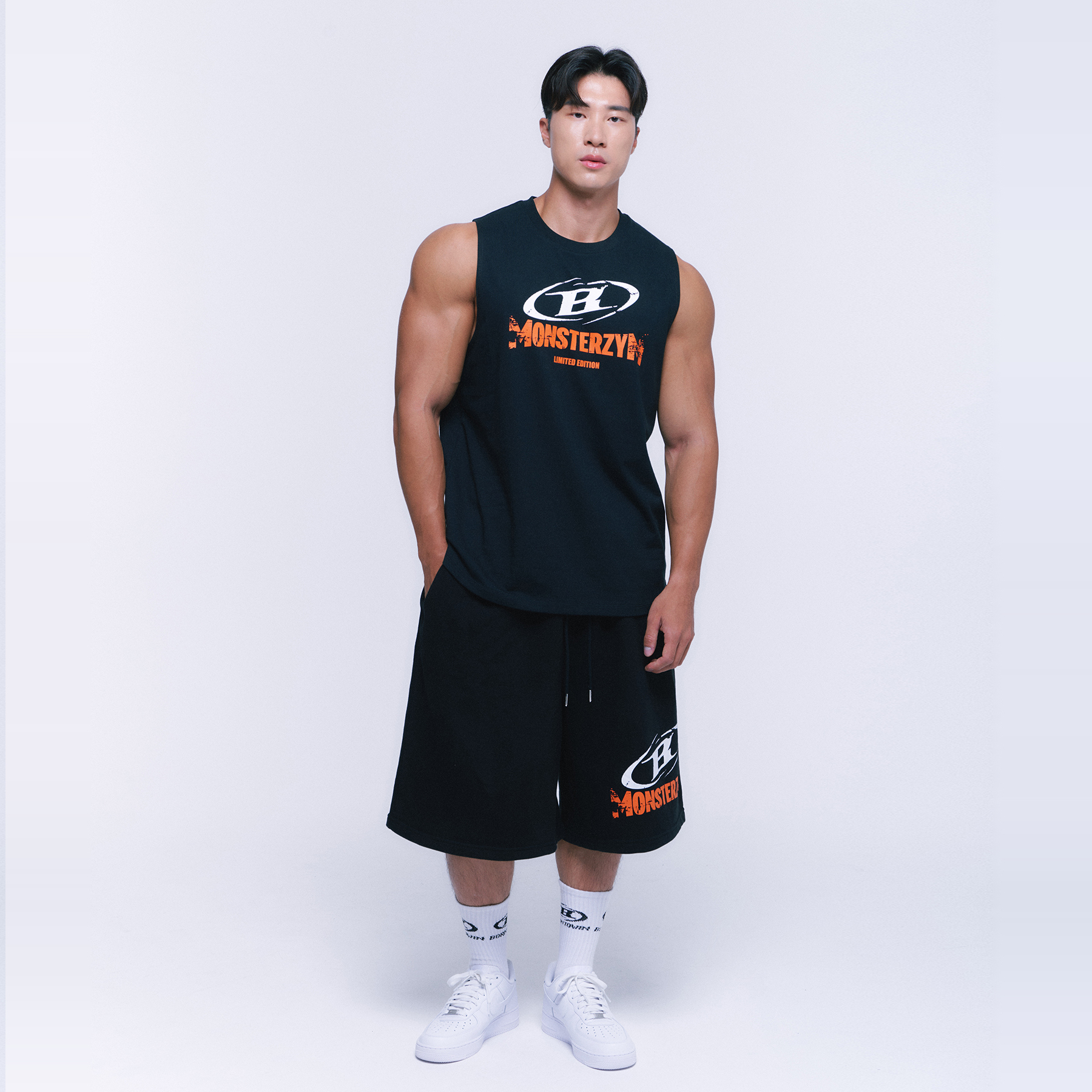 MURRAAER 日系风休闲夏宽松亲肤直筒舒适日阔腿日常工装运动青春