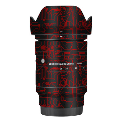 漫步驴适用于适马28-70F2.8 DGDN镜头保护贴膜2870贴贴皮彩色贴纸