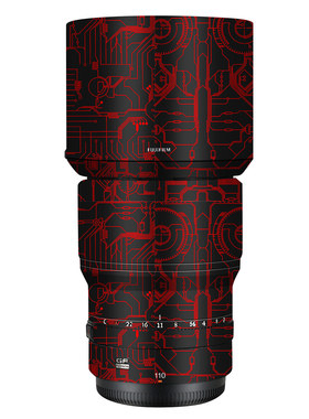 漫步驴适用于富士GF110F2 R LM WR镜头贴保护膜彩色改色膜贴纸