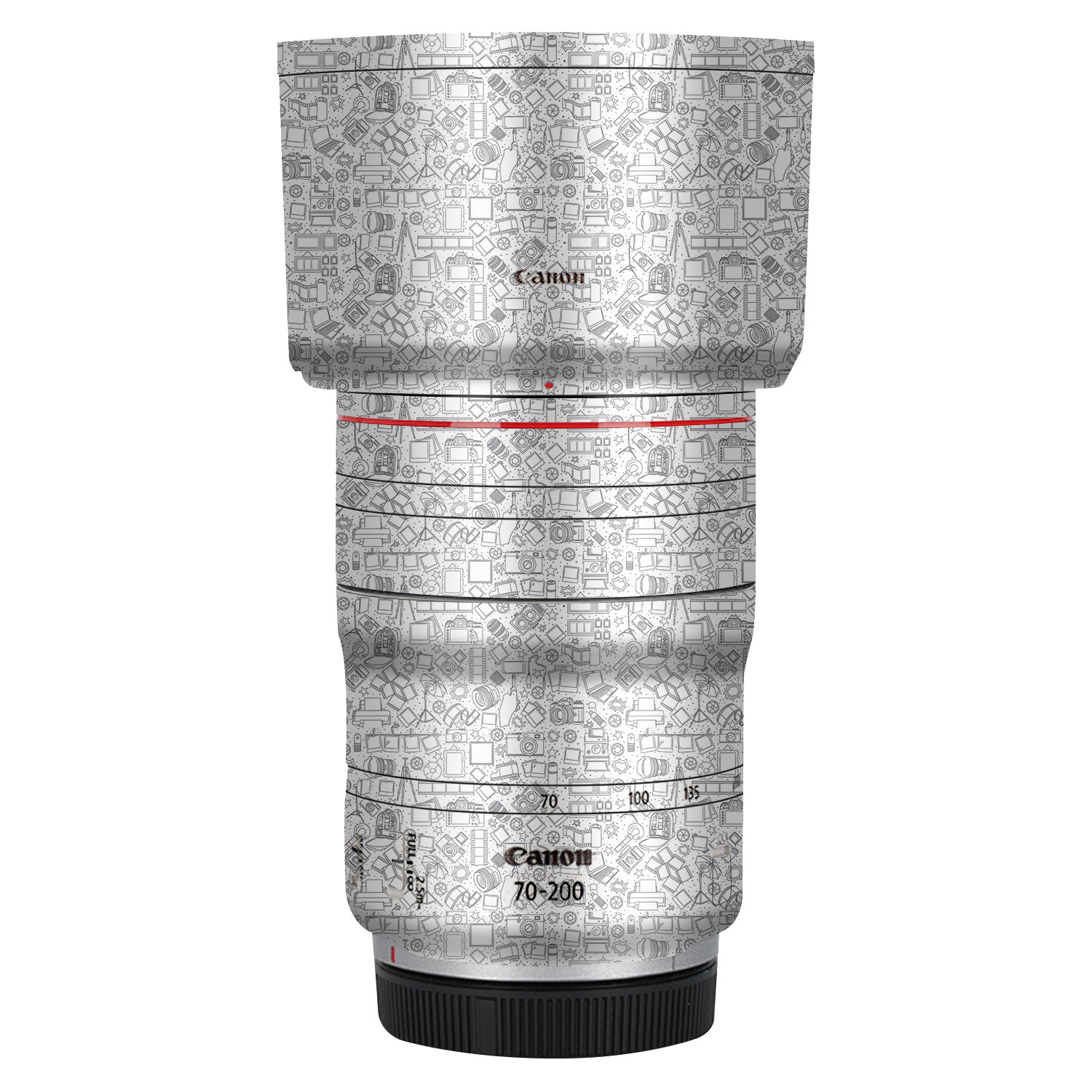 适用于佳能RF70-200F4镜头保护贴膜贴纸贴皮改色膜全包皮肤贴皮
