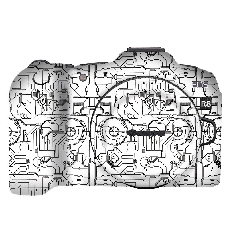 漫步驴适用于佳能R8相机保护贴膜贴纸全包改色膜彩色无痕背胶贴皮