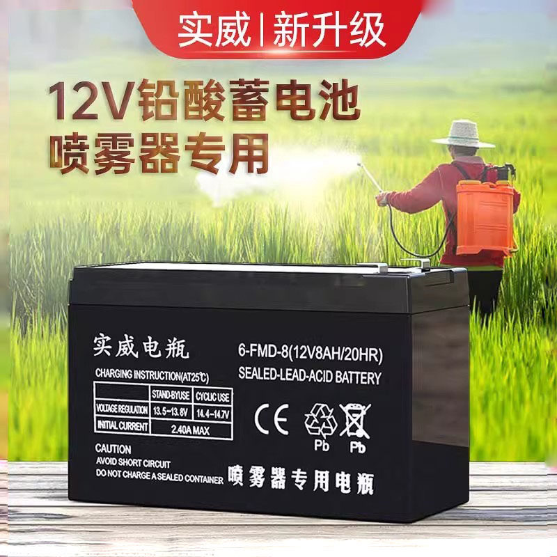 实威系列蓄电池12V大容量