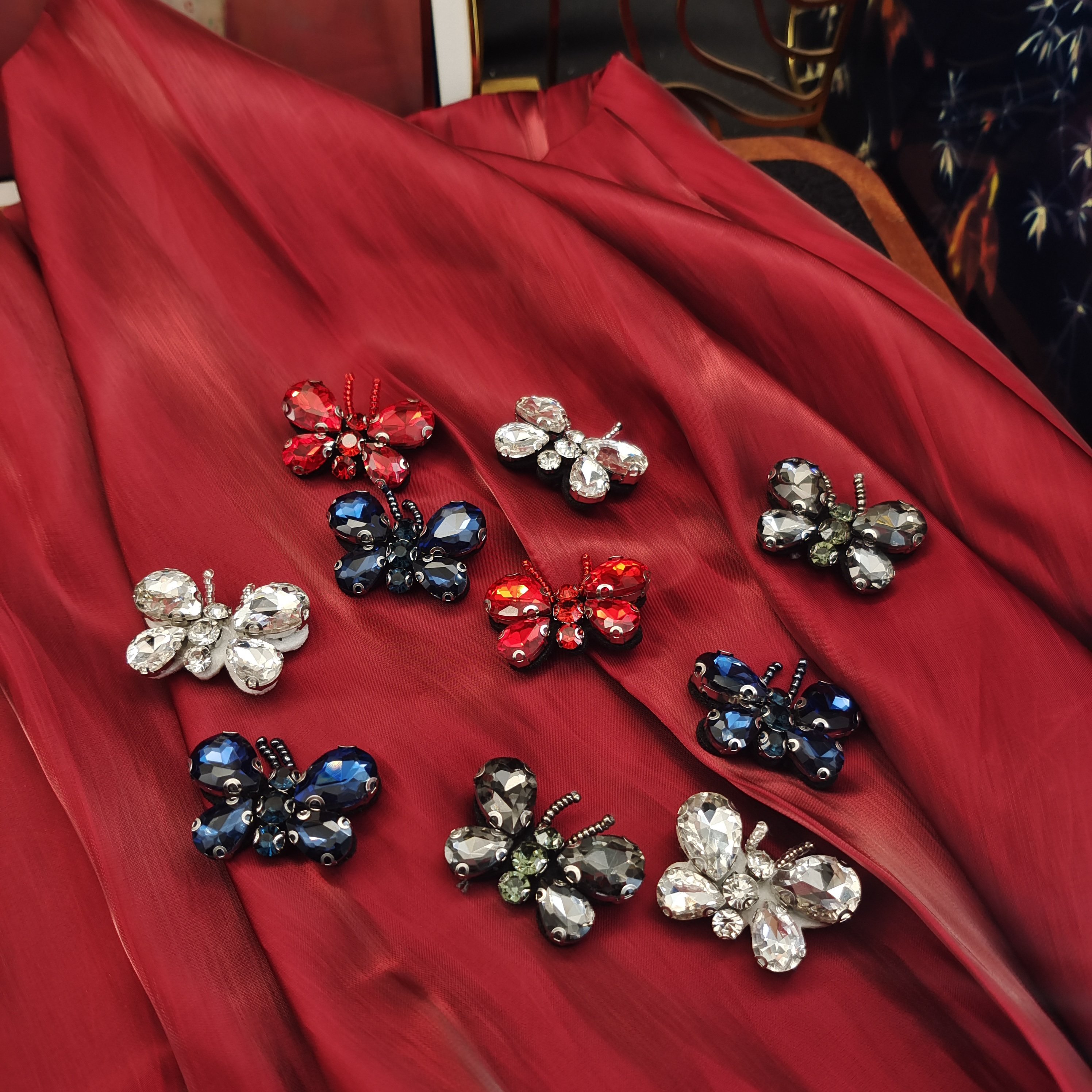 2026年新款水钻蝴蝶蝶舞人间皇冠配饰WW114,饰品/流行首饰/时尚饰品新,其他DIY饰品配件,淘宝优惠券,粉丝福利购,淘宝优惠卷