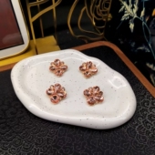 香槟色设计款 水钻别针ww022