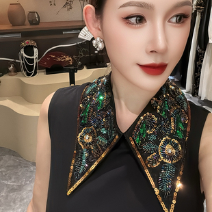 新中式 复古精致温婉繁花枝叶气质女人后带扣子AZ945