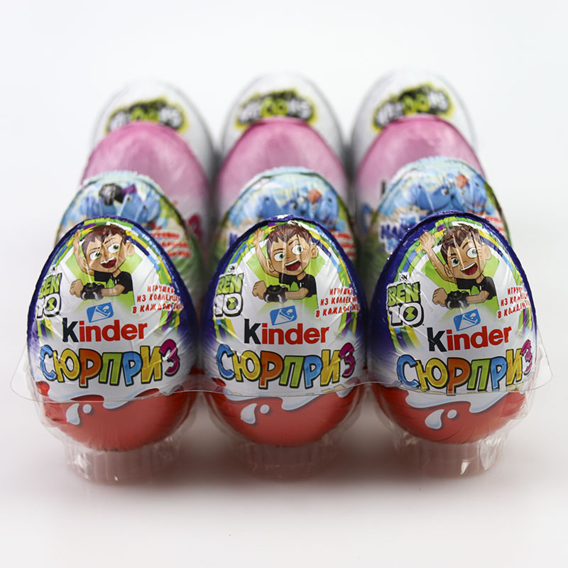 包邮俄罗斯进口健达奇趣蛋