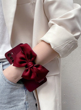 GTPro适用荣耀400手机壳Magic 7 6 5 4 300蝴蝶结腕带200酒红100 90 80 70畅玩20女X60X50X40X30X20X10华为9X