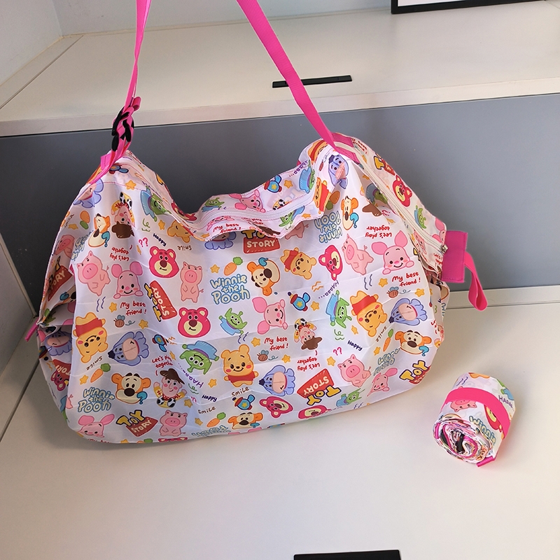 大容量风琴包卷卷折叠便携购物袋