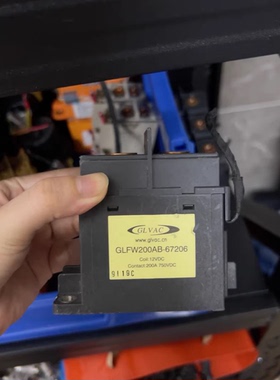 GLVAC国力继电器GLFW200AB-67206，12V线圈，200A接触器
