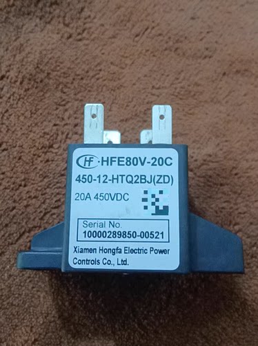 商品名称】宏发继电器 HFE80V-20C/450-12-HTQ2BJ(ZD)