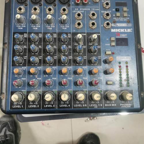 MACKIE8路 调音台,型号SMR8,原装无修,实物图议价