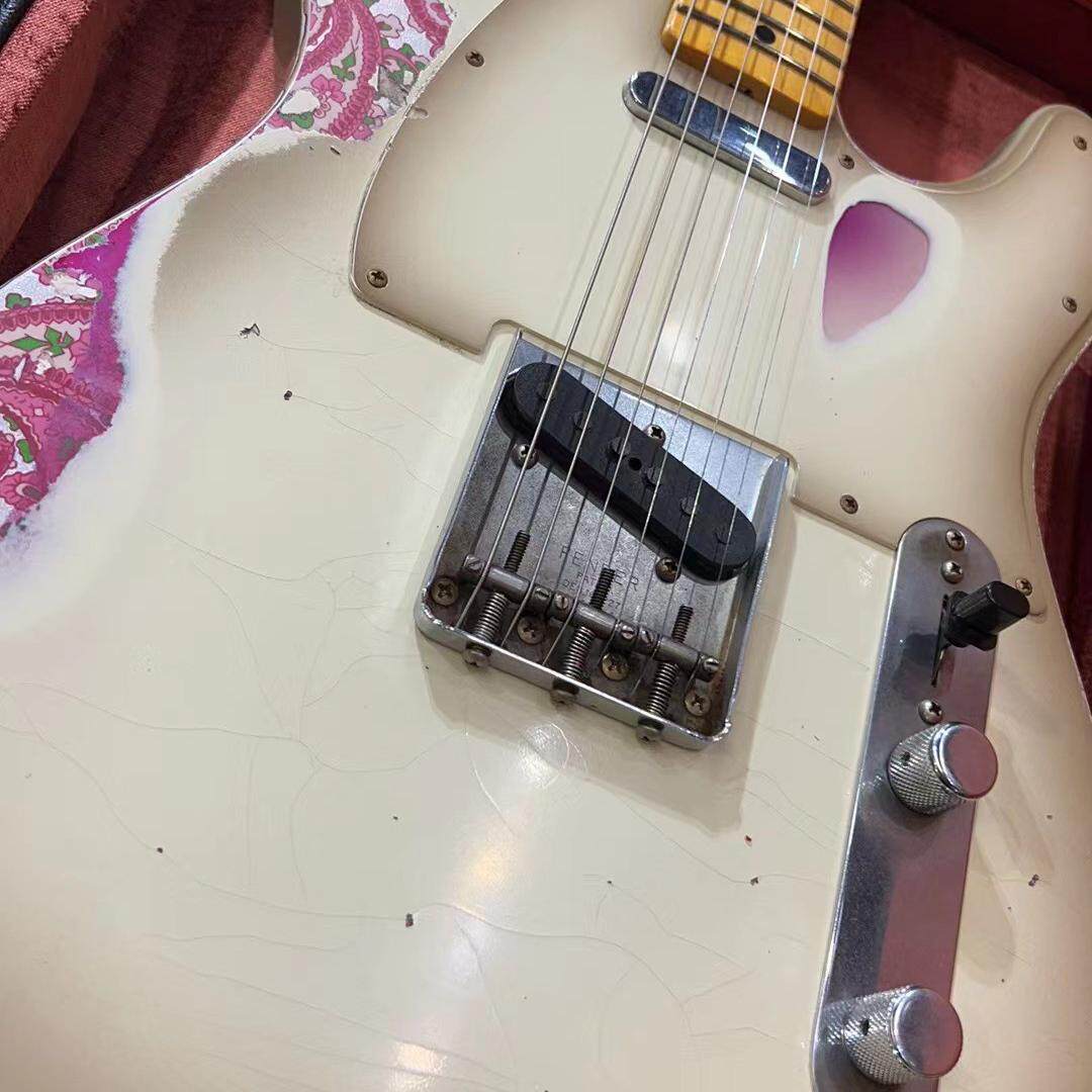 现货Fender芬达 Custom Shop Austin 定制系列67 Tele做旧电吉他