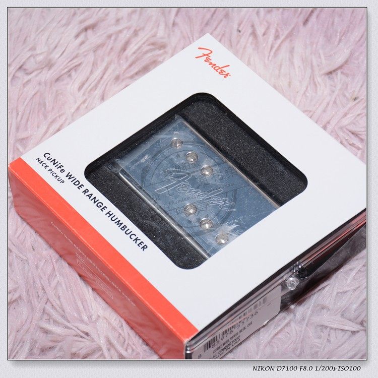 X标价9折Fender 芬达 CUNIFE WIDE RANGE HUMBUCKER琴桥颈 拾音器
