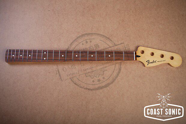 x标价9折 fender 芬达 墨标系列p贝斯琴颈 巴西红檀指板099-6103