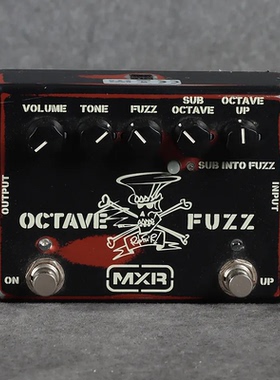 Dunlop邓禄普MXR SLASH OCTAVE FUZZ SF01签名八度法兹单块效果器