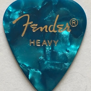 标价88折Fender芬达PREMIUM CELLULOID赛璐珞198-2351 0351形拨片