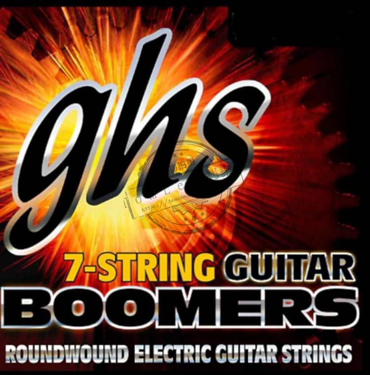 X标价9折 GHS 7,8-STRING BOOMERS/GB7L/7CL/7M/GBXL/GBCL-8琴弦