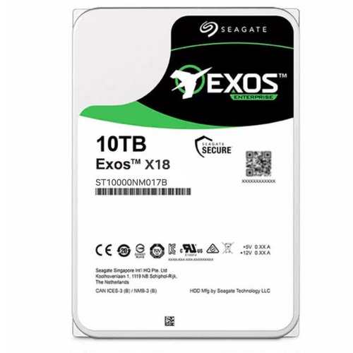 Seagate/希捷 ST10000NM017B 10t氦气银河企业级NAS机械硬盘10tb