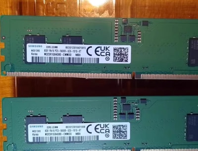 三星M323R1GB4DB0-CWM DDR5 8G 1RX16 PC5-5600B UDIMM台式机内存