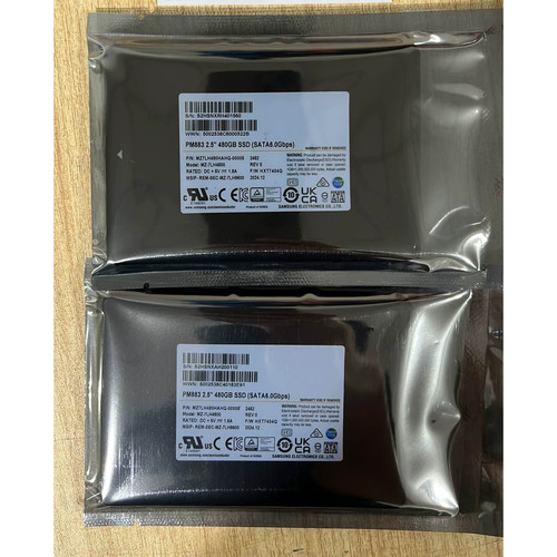 三星PM883 480G SATA 6GB 2.5企业级固态硬盘MZ7LH480HAHQ-00005