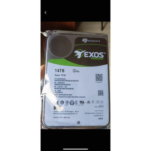 Seagate/希捷 ST14000NM000J 14t银河企业级NAS台式机械硬盘14tb