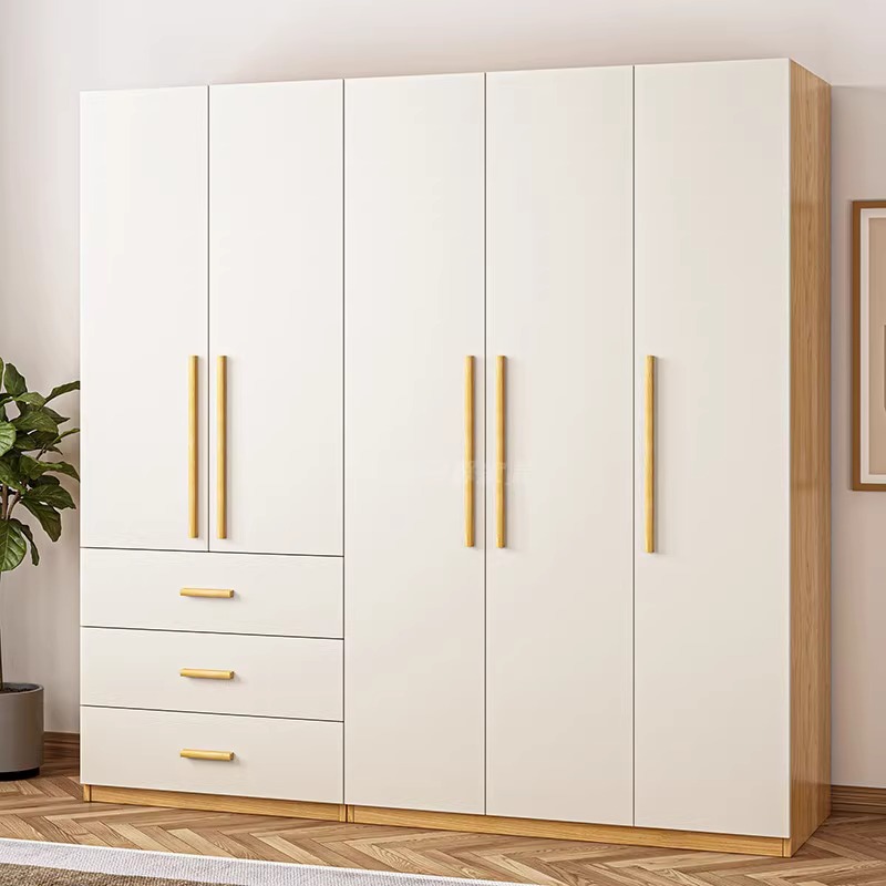 天坛家具全实木橡木衣柜北欧原木卧室家用小户型衣橱现代简约儿童