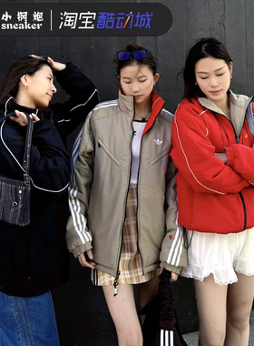 Adidas/阿迪达斯三叶草2025蛇年新春男子双面穿棉服KA0822 KA0821