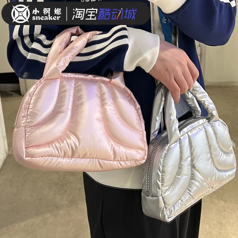 阿迪达斯三叶草新款女子运动休闲手提包小拎包IY7040 7039 JD1337